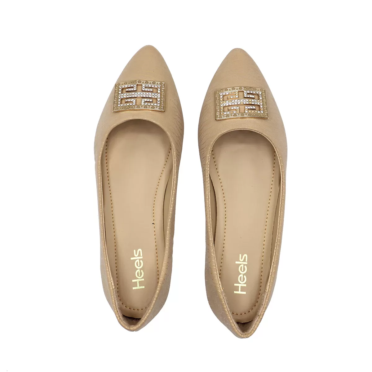 Beige Casual Pumps 090775