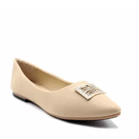 Beige Casual Pumps 090775