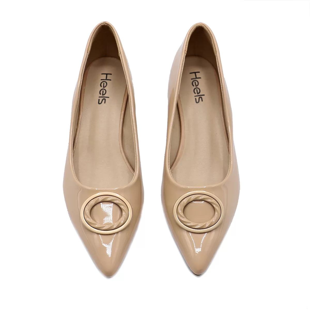 Beige Formal Court Shoes 085469