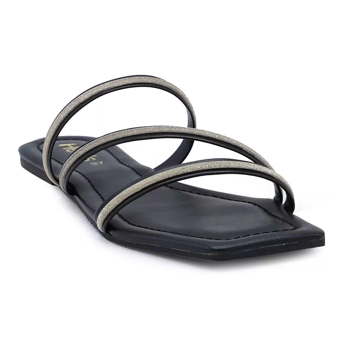 Black Casual Slipper 000330