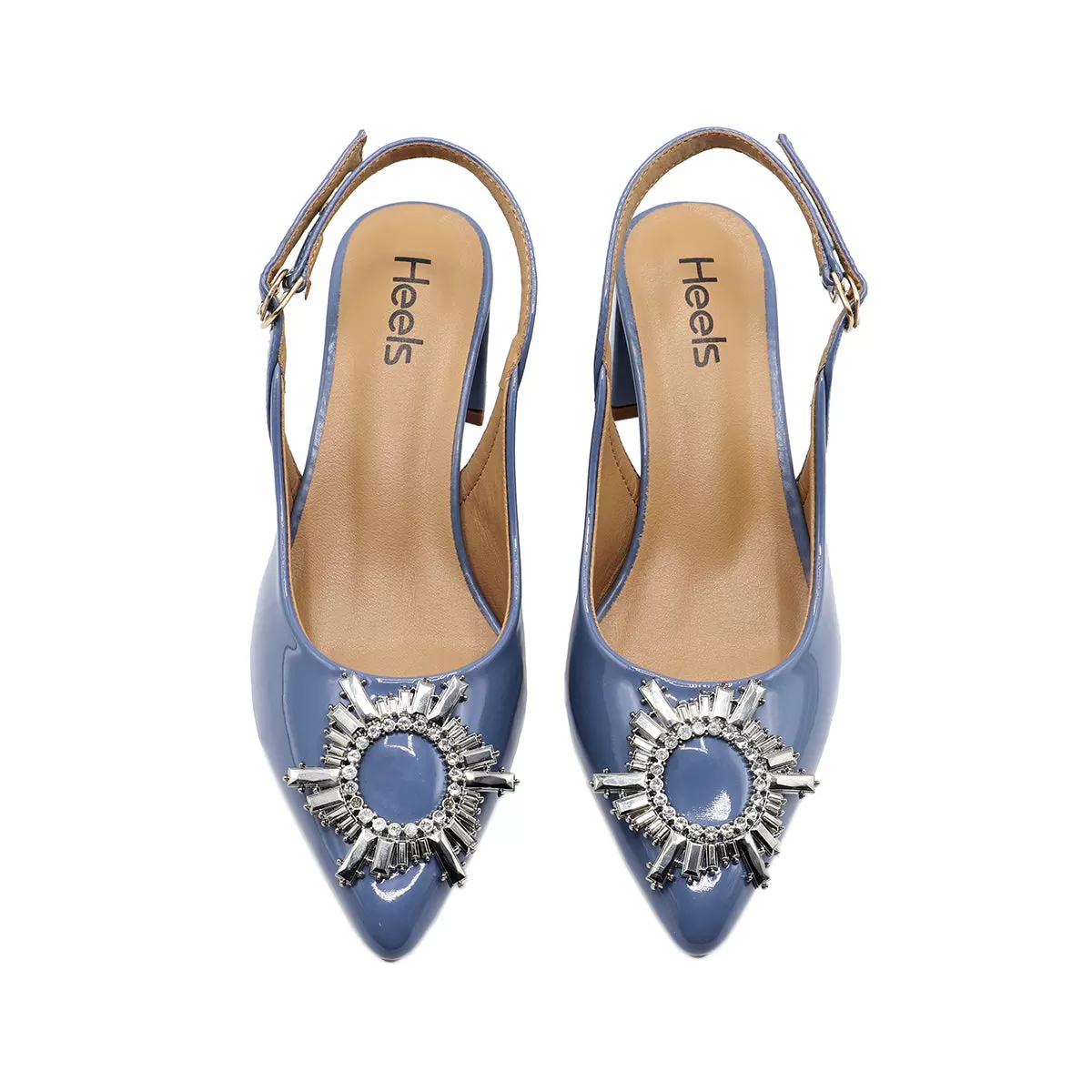 Blue Formal Sling Back 085433