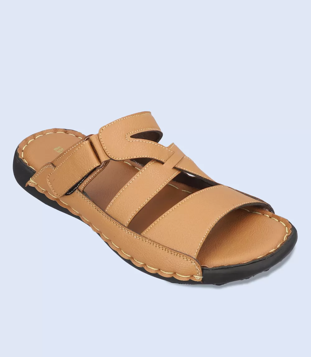 BM5495-TAN-Men Casual Slipper