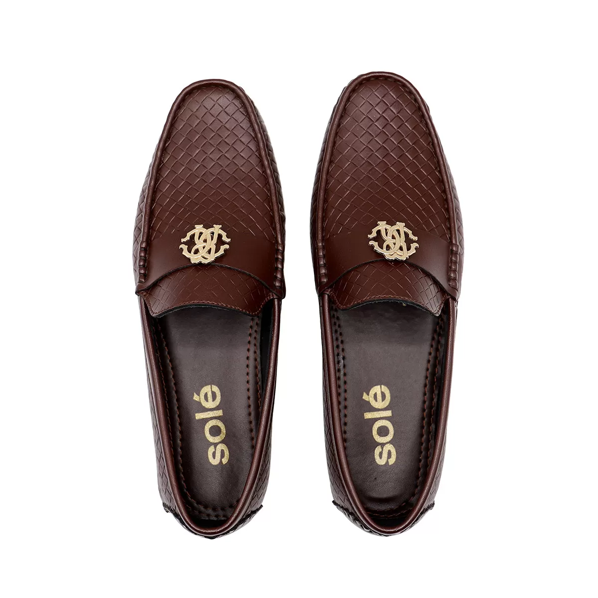 Brown Casual Slip On  165137