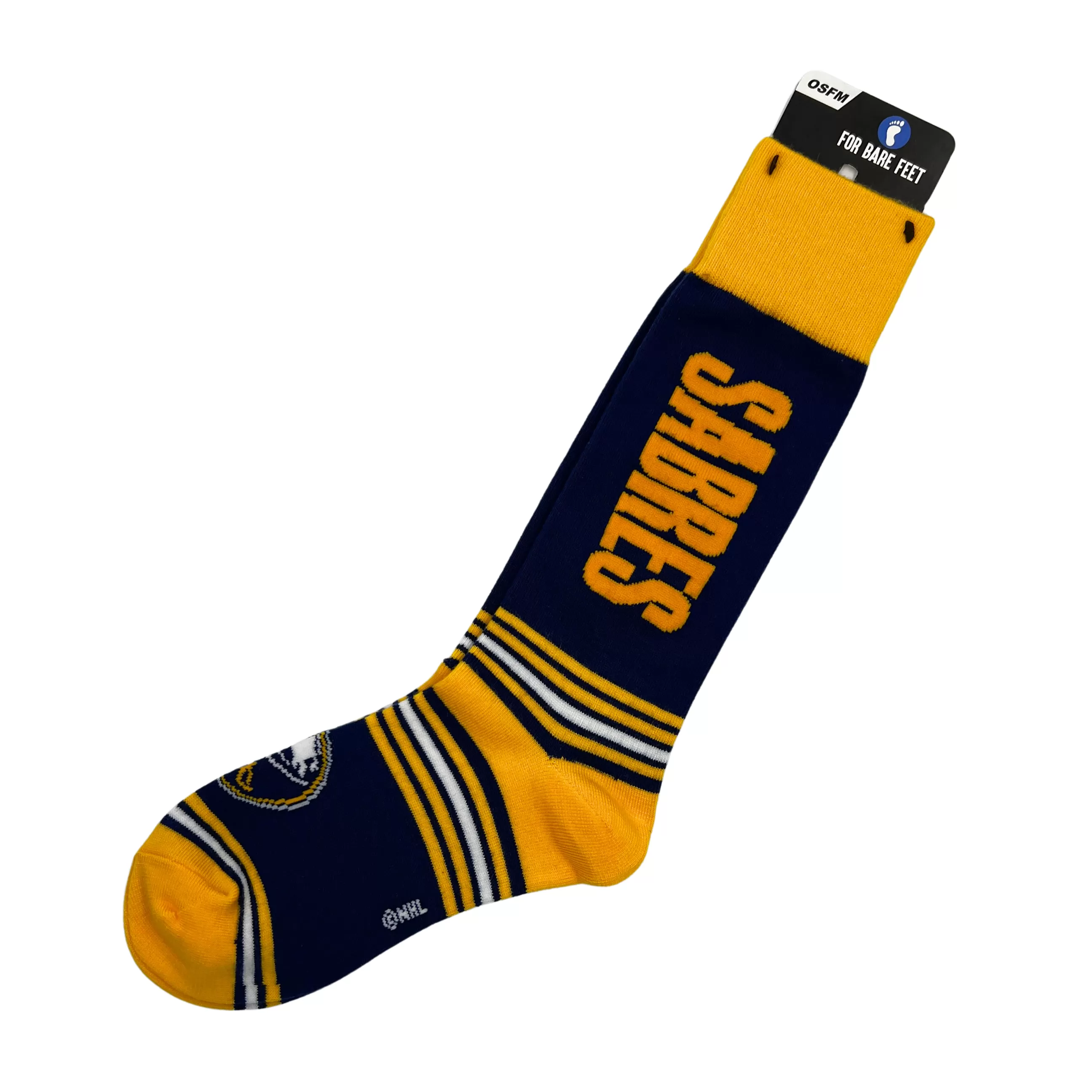 Buffalo Sabres Navy & Gold Socks