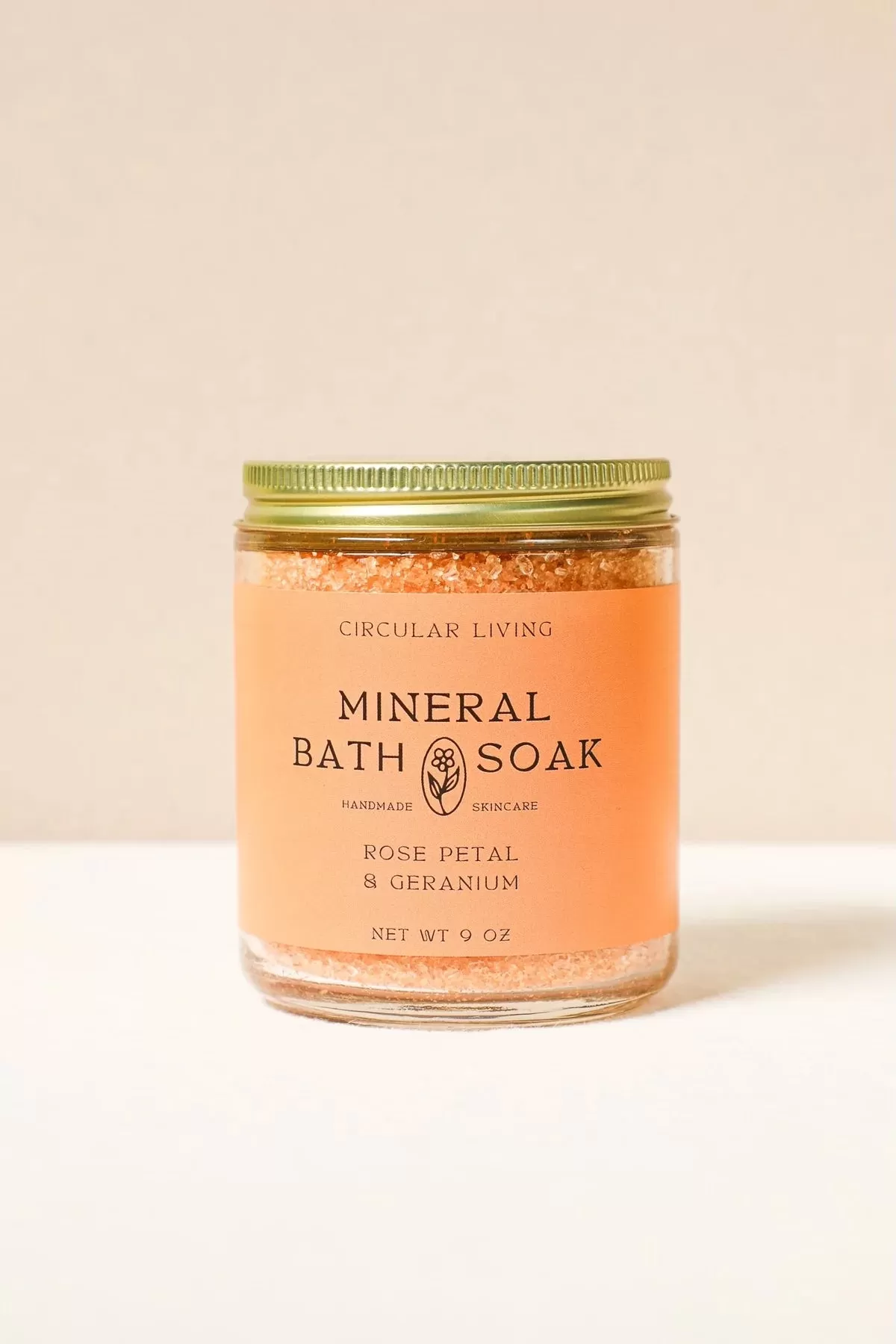 Circular Living :: Mineral Bath Soak, Rose Petal & Geranium