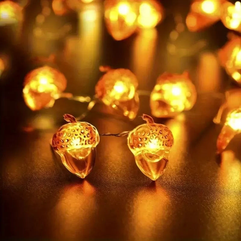 Cute Acorn String Lights