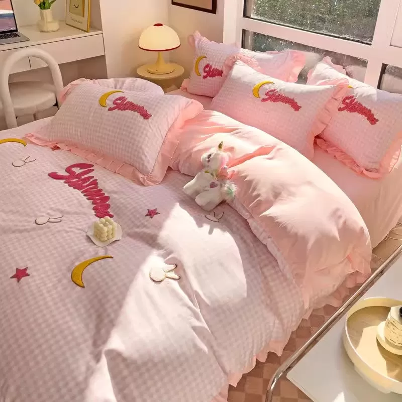 Cute Cartoon Bedding Set PN6488