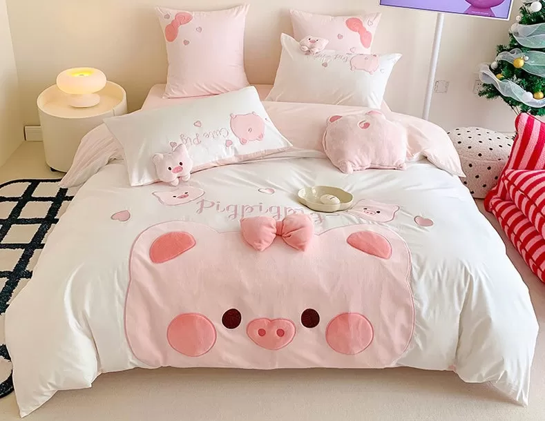 Cute Pig Bedding Set PN6619