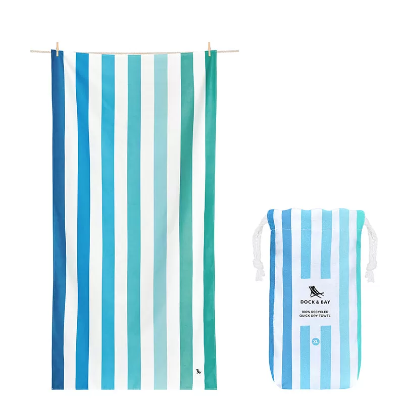 DOCK & BAY | Extra Large Endless River Beach Towel