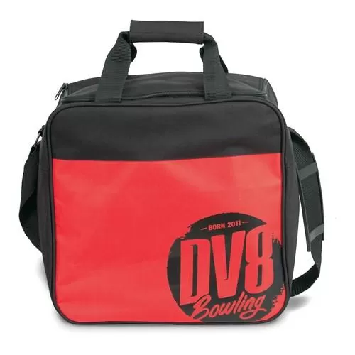 DV8 Freestyle Single Tote Red Bowling Bag