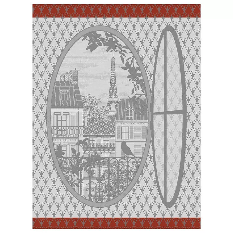 Fenetre Sur Paris Horizon Tea Towel