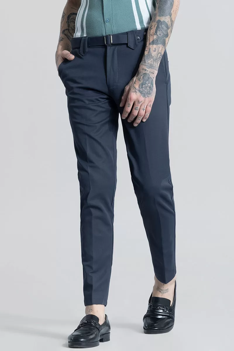 Flex Fit Prussian Blue Formal Trouser