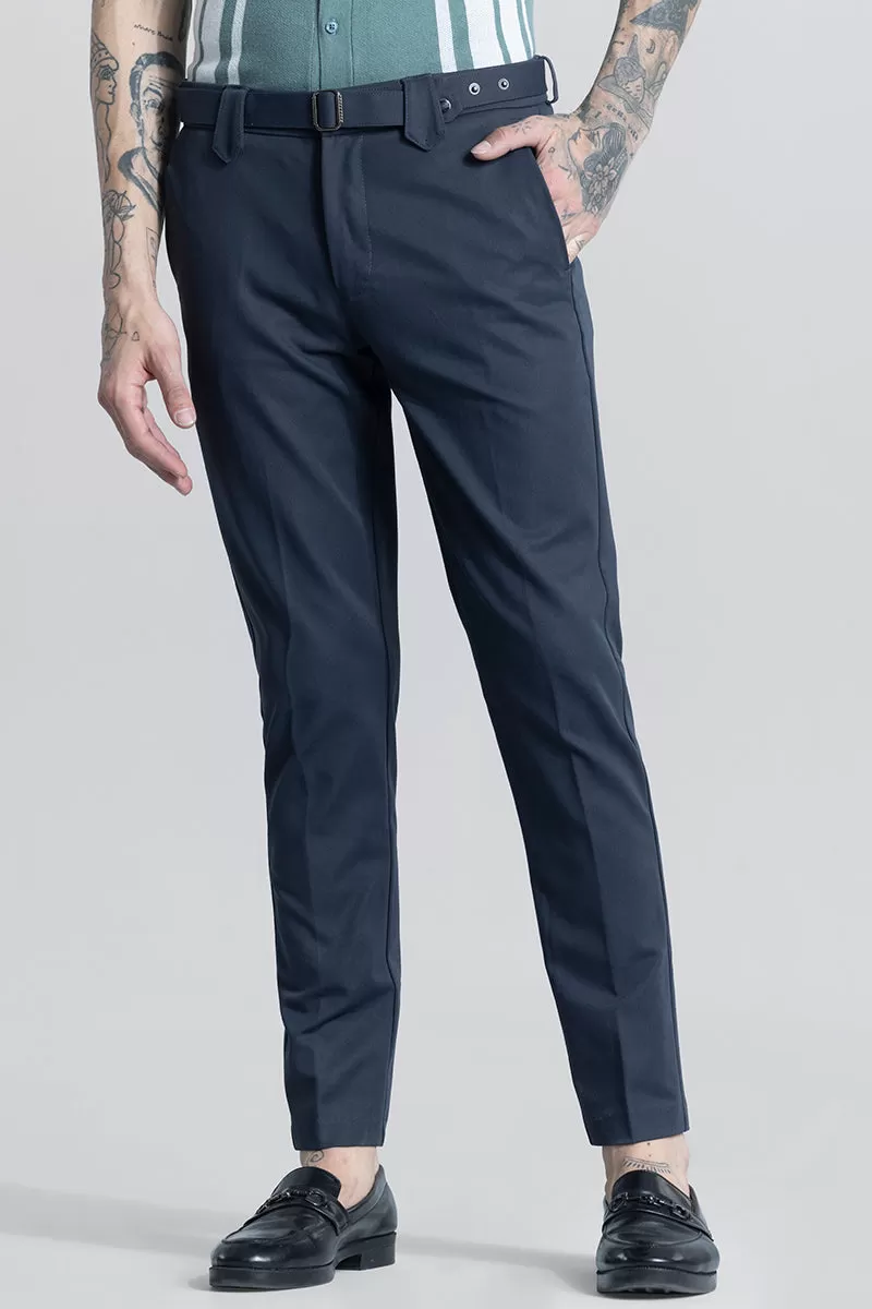 Flex Fit Prussian Blue Formal Trouser