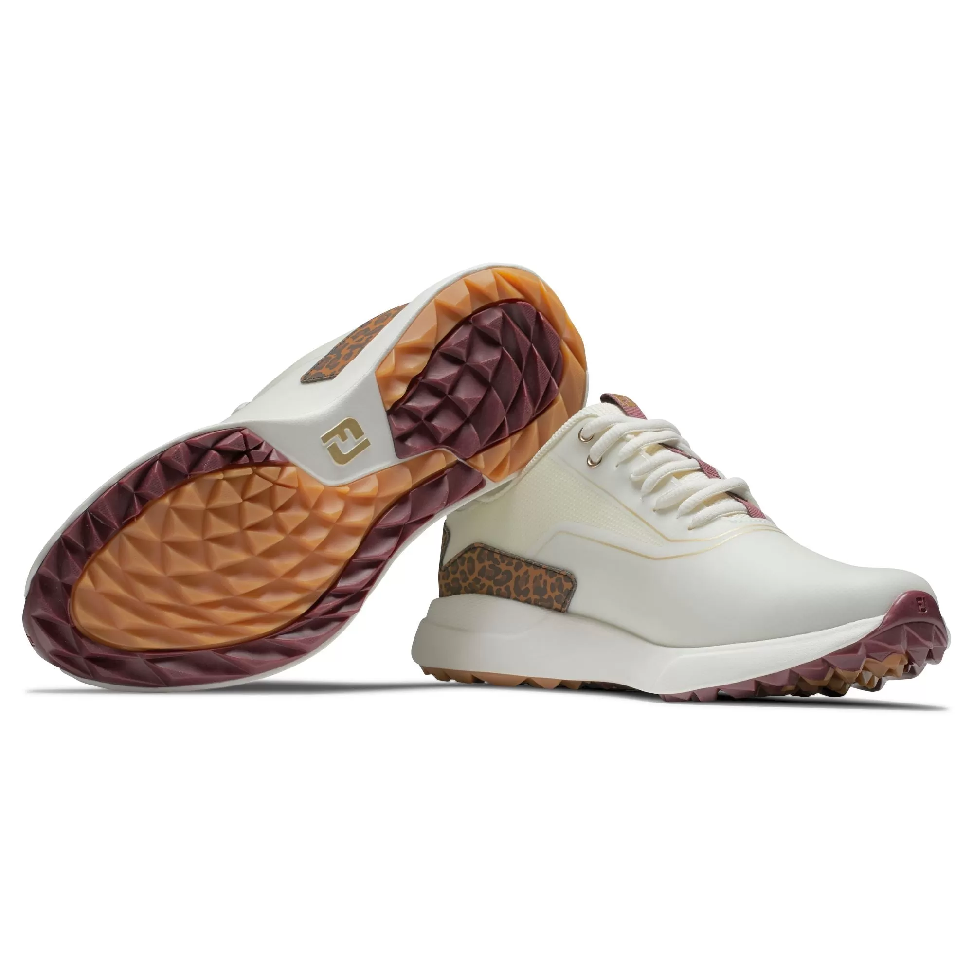 Footjoy Chaussure de golf Performa Femme Cream Leopard Print 2024