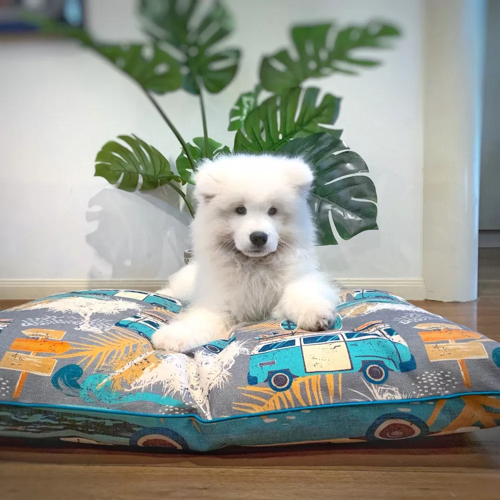 Indie ECO Pet Bed - Byron Surf