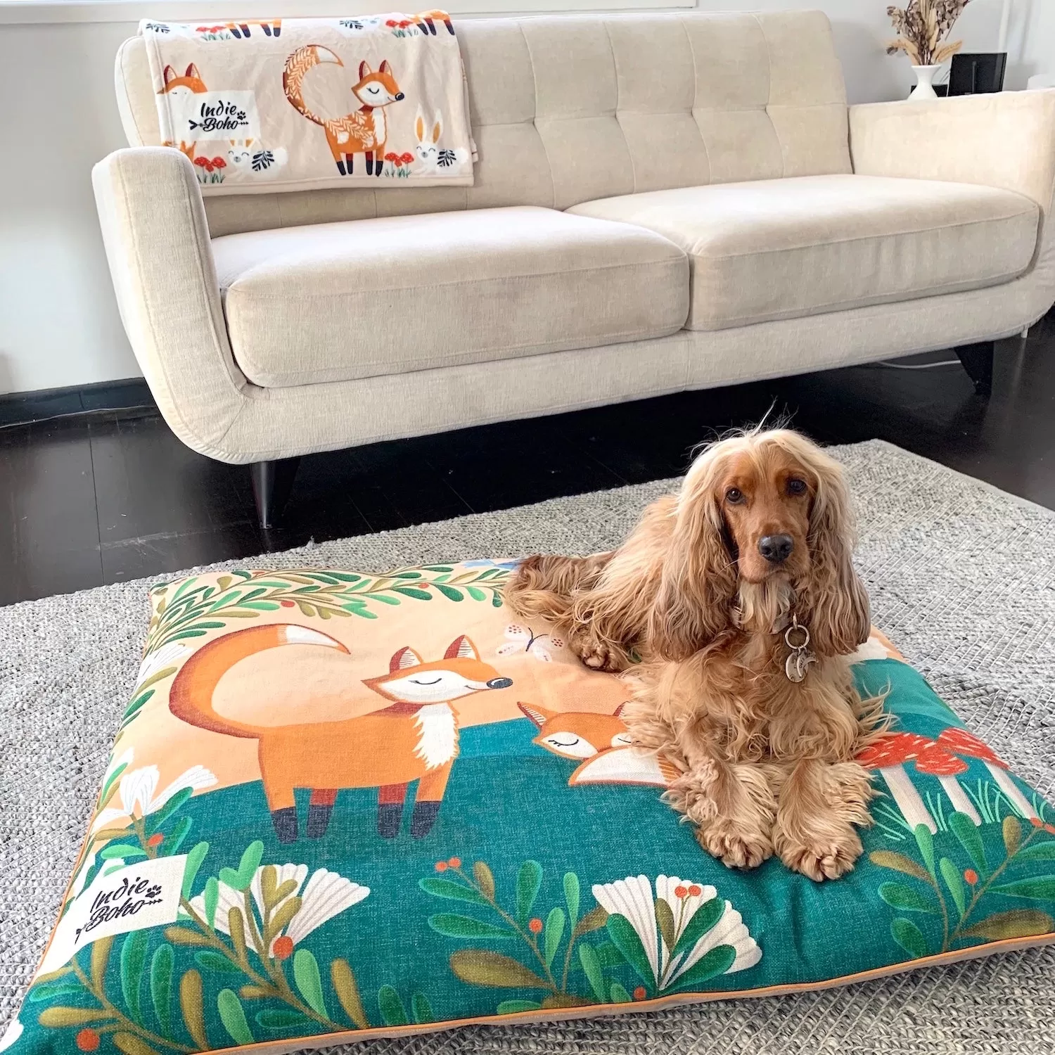 Indie ECO Pet Bed - Foxy Tales