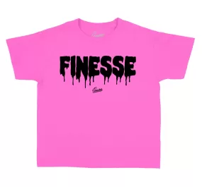 Kids Pinksicle 8 Shirt - Finesse - Neon Pink