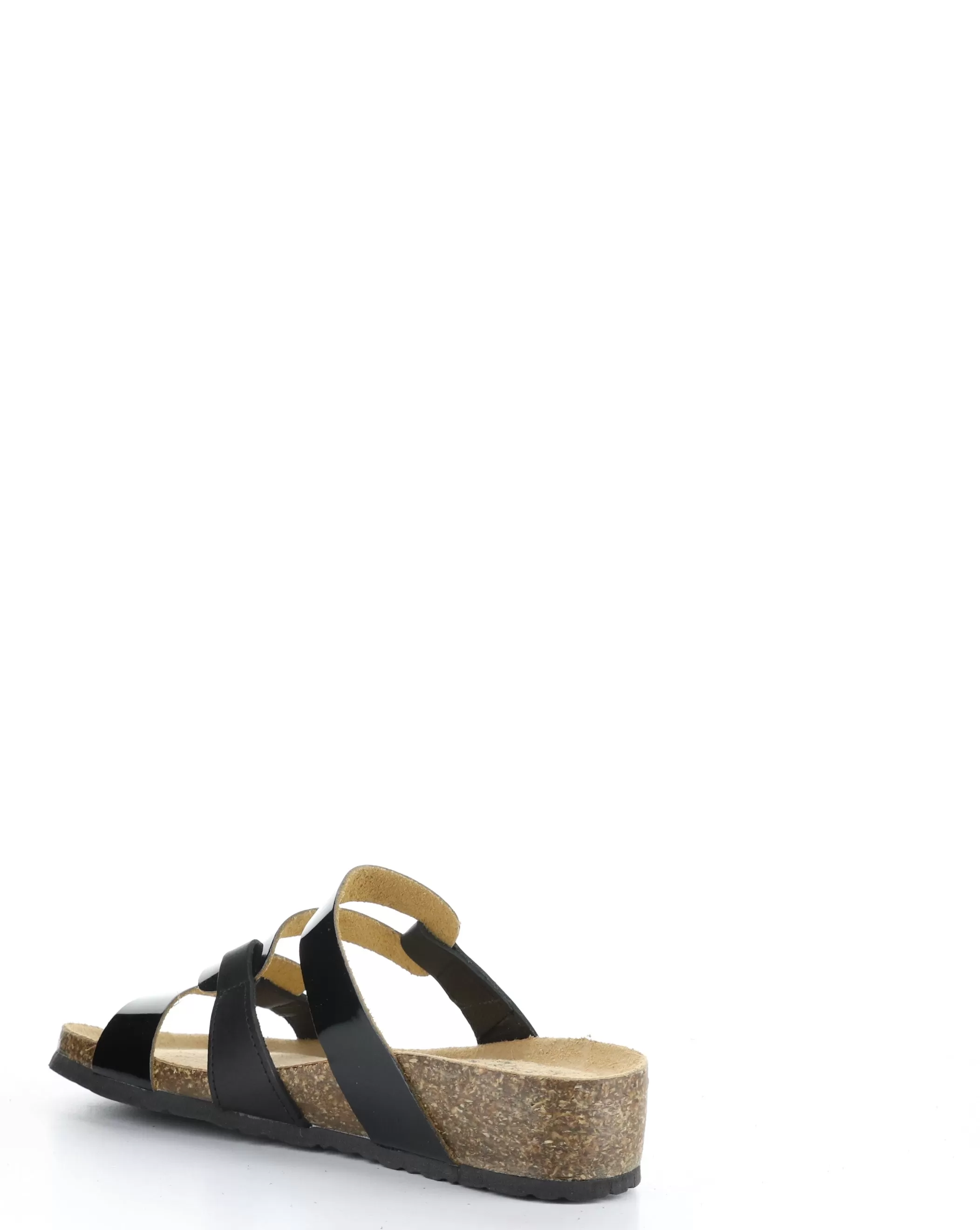 LUZZI BLACK Slip-on Sandals