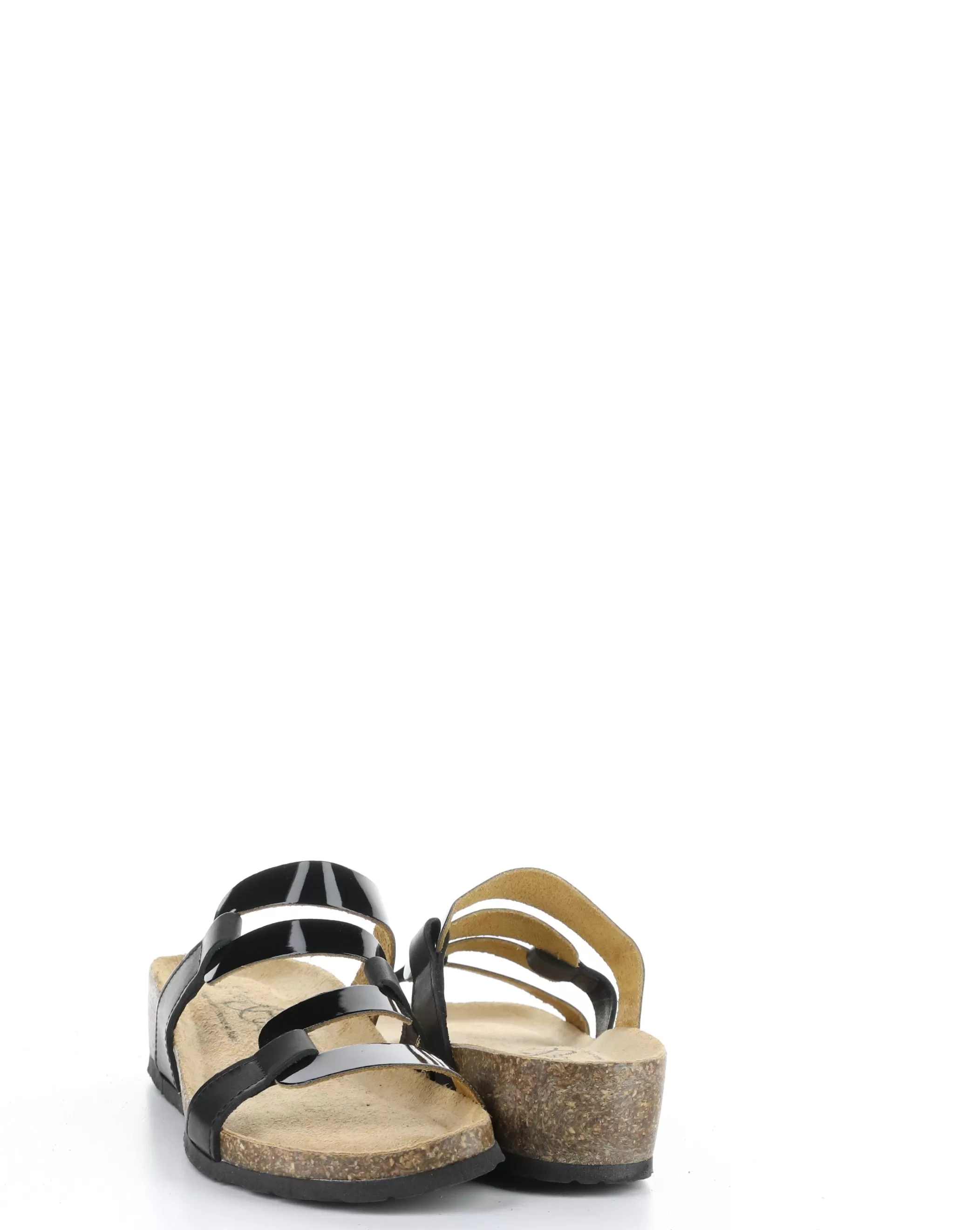 LUZZI BLACK Slip-on Sandals