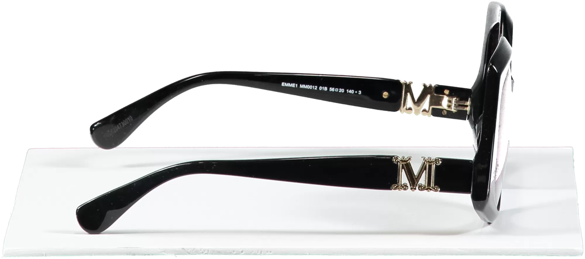 Max Mara Black Emme1 Sunglasses  in case