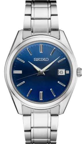 Men's Seiko Watch Blue Dial SUR309