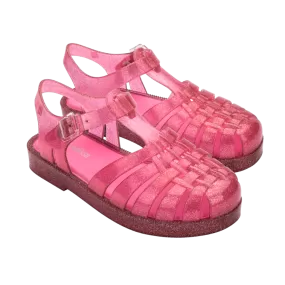 Mini Melissa Possession Shiny Kids - Glitter Pink