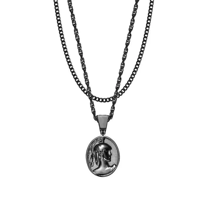 Mister Gladiator Black Necklace