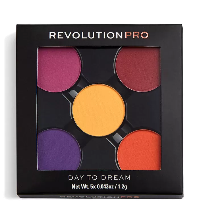 Revolution Pro - Pack de 5 sombras de ojos en godet magnéticas - Day to dream