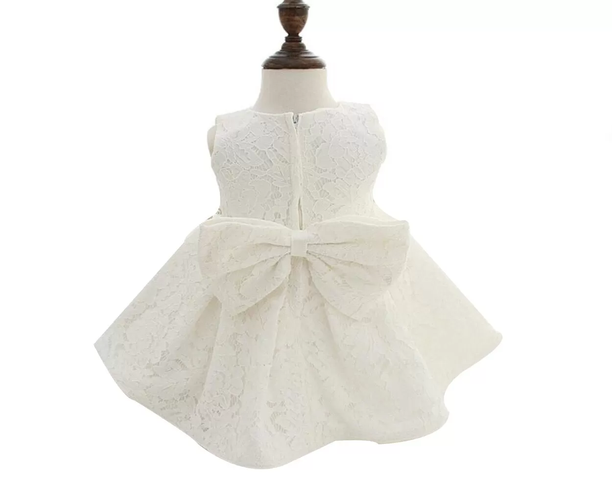 Rhinestone Christening Infant Dress