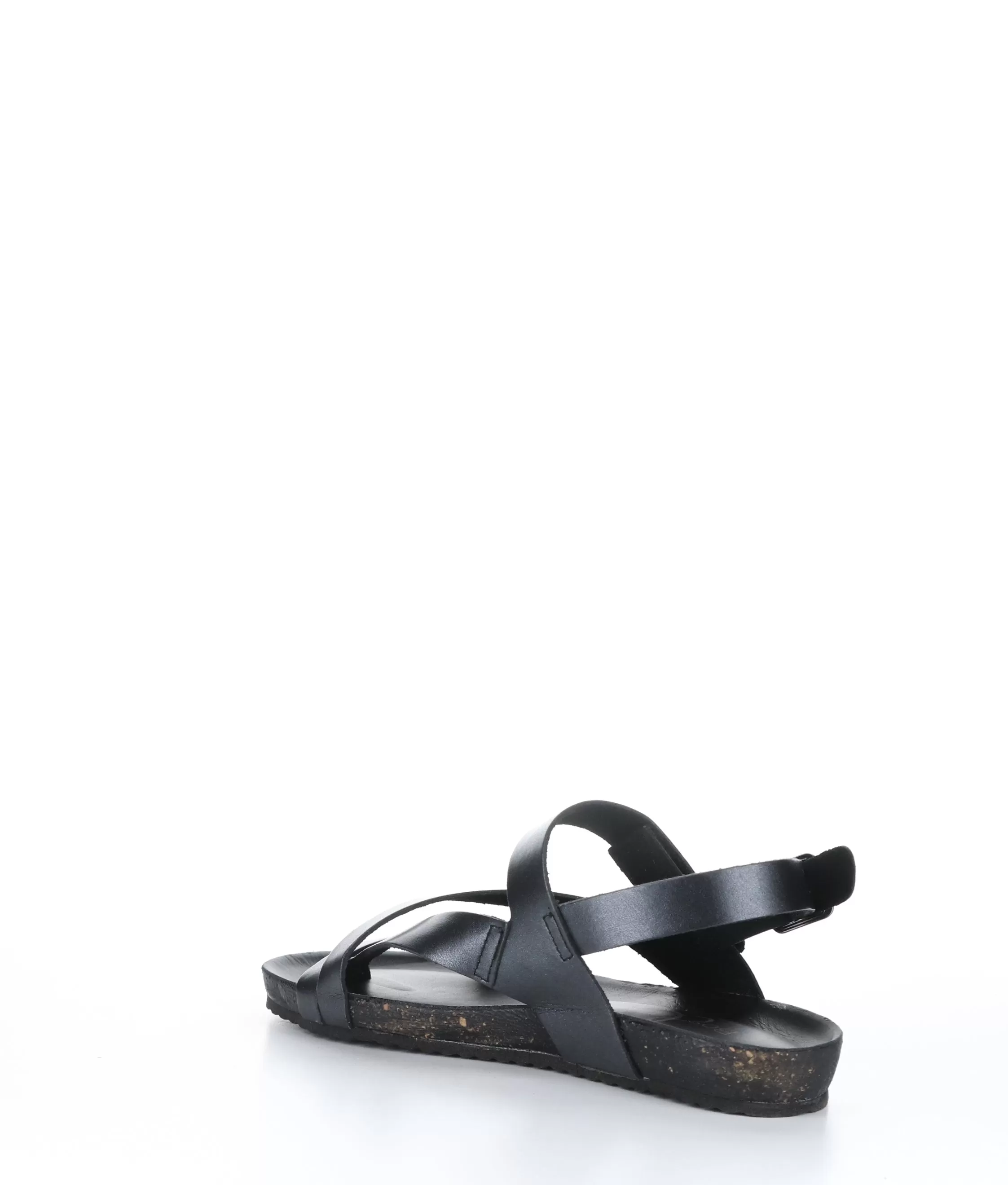 SARA BLACK Strappy Sandals