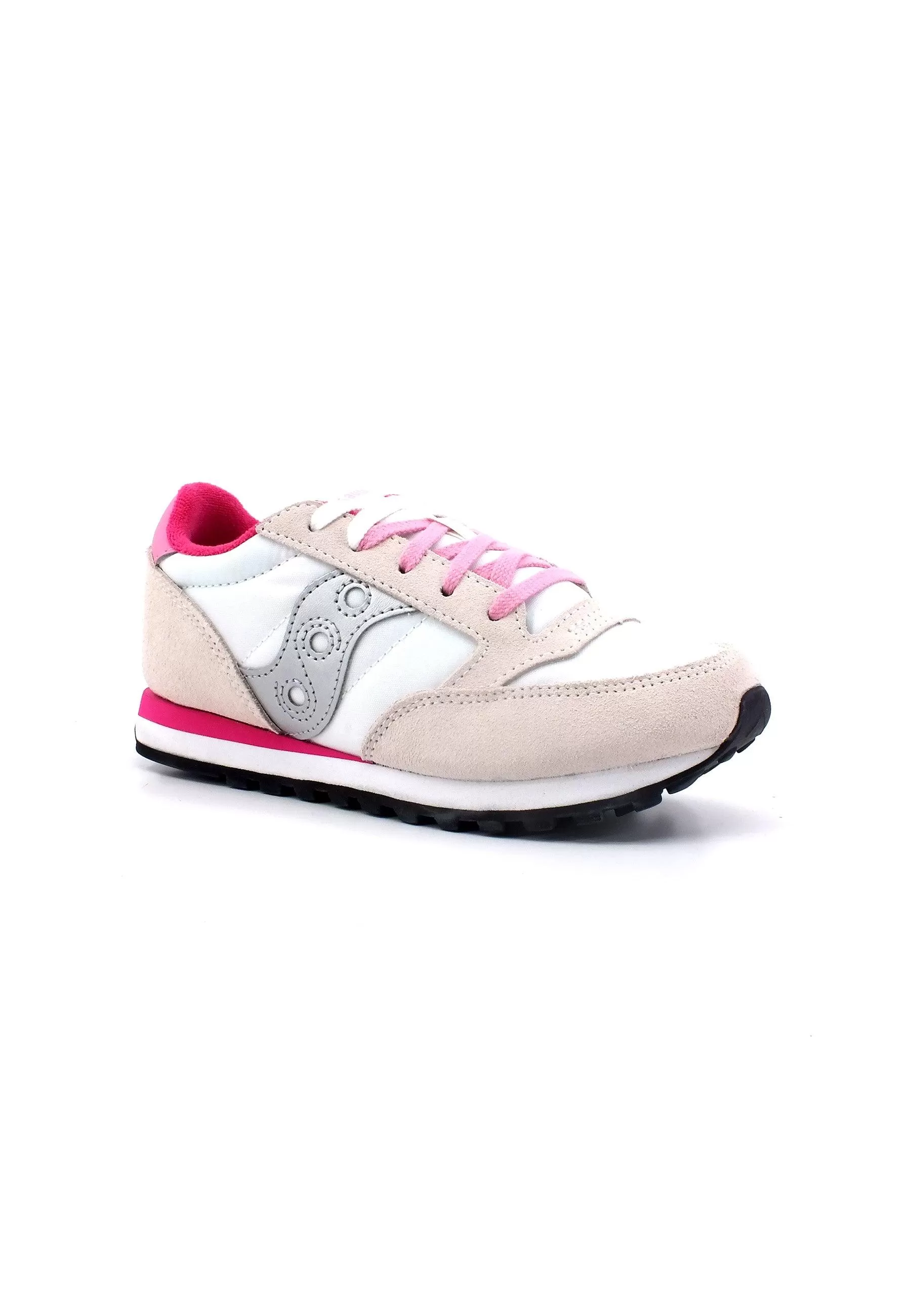 SAUCONY Jazz Original Sneaker Bimbo White Silver Pink SK167024