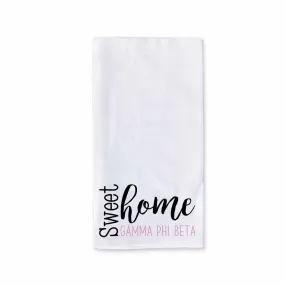 Sweet Home Gamma Phi Beta Sorority Kitchen Towel