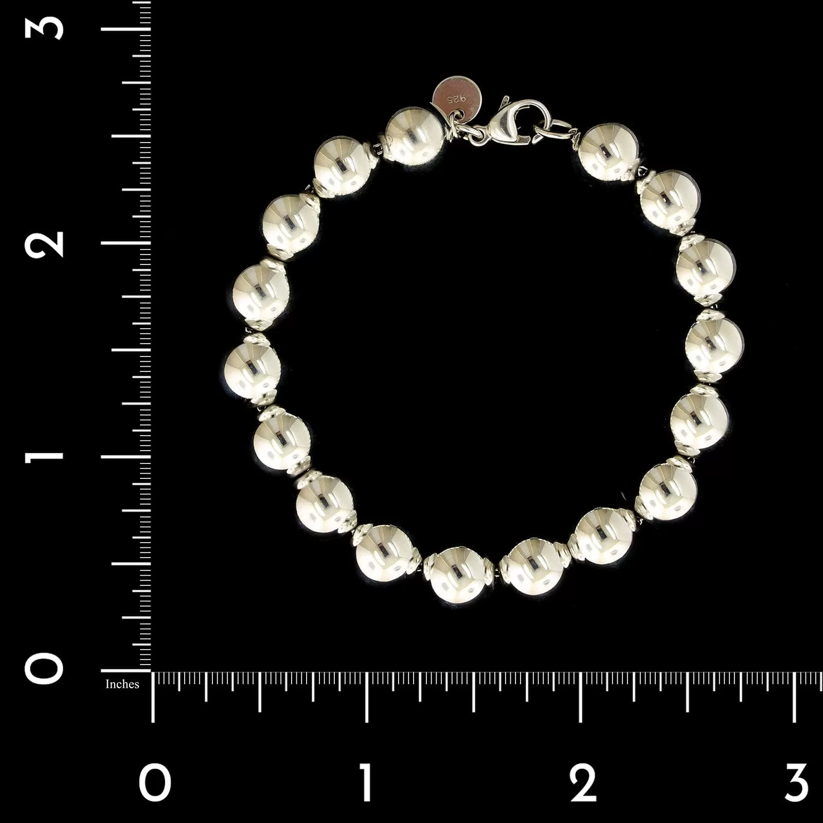 Tiffany & Co. Sterling Silver Estate Hardwear Ball Bracelet