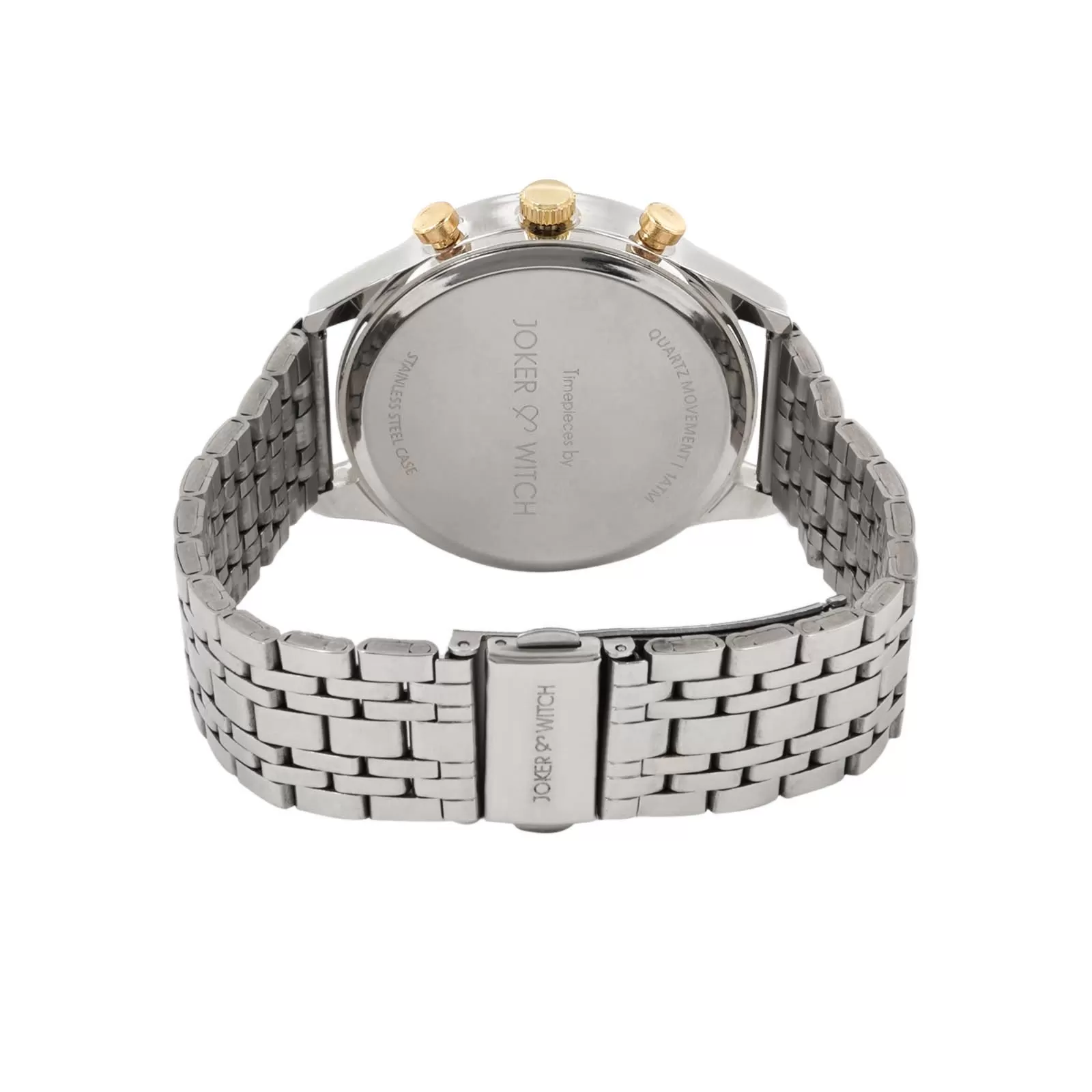 Viktor All Silver Men's Watch Bracelet Stack