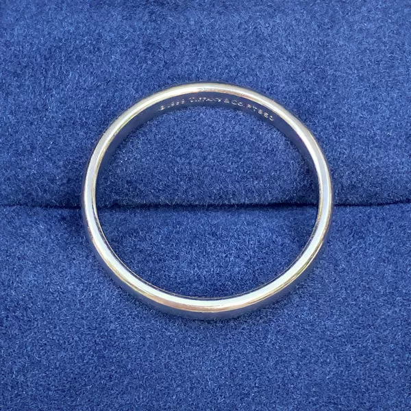 Vintage Tiffany & Co Half Round Band