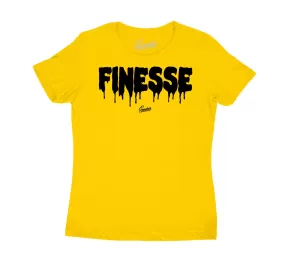 Womens University Gold 9 Shirt - Finesse - Gold