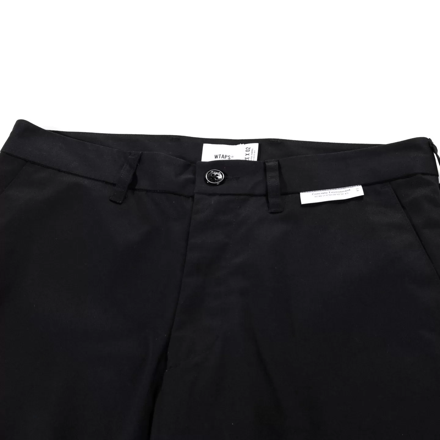 WTAPS WORK TROUSERS BLACK