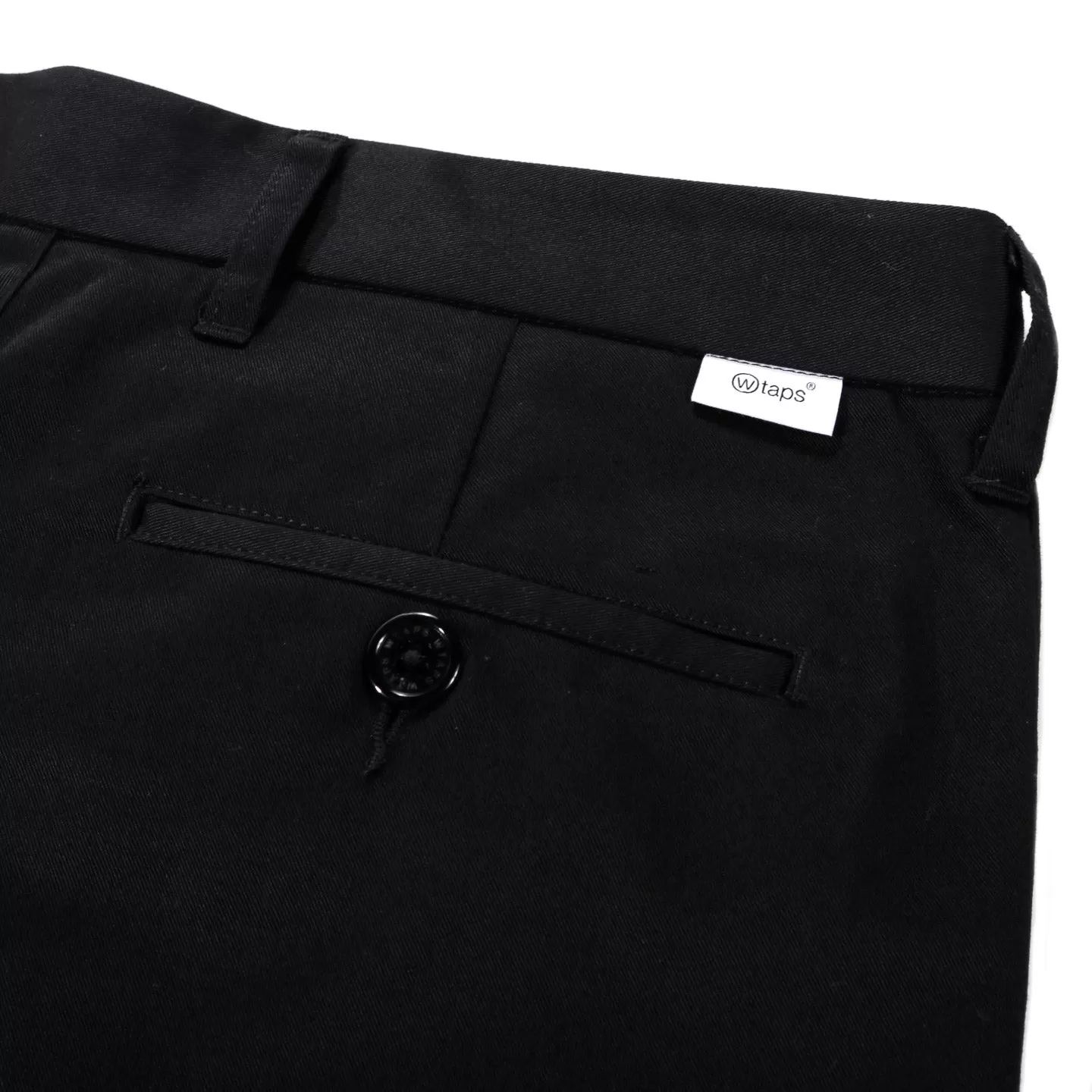 WTAPS WORK TROUSERS BLACK