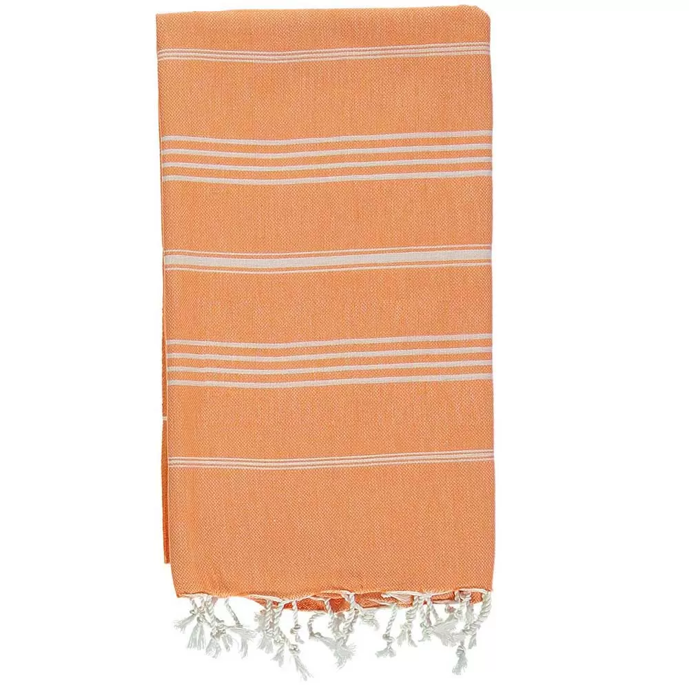 Yellowish - 100% Cotton Mini Turkish Towel